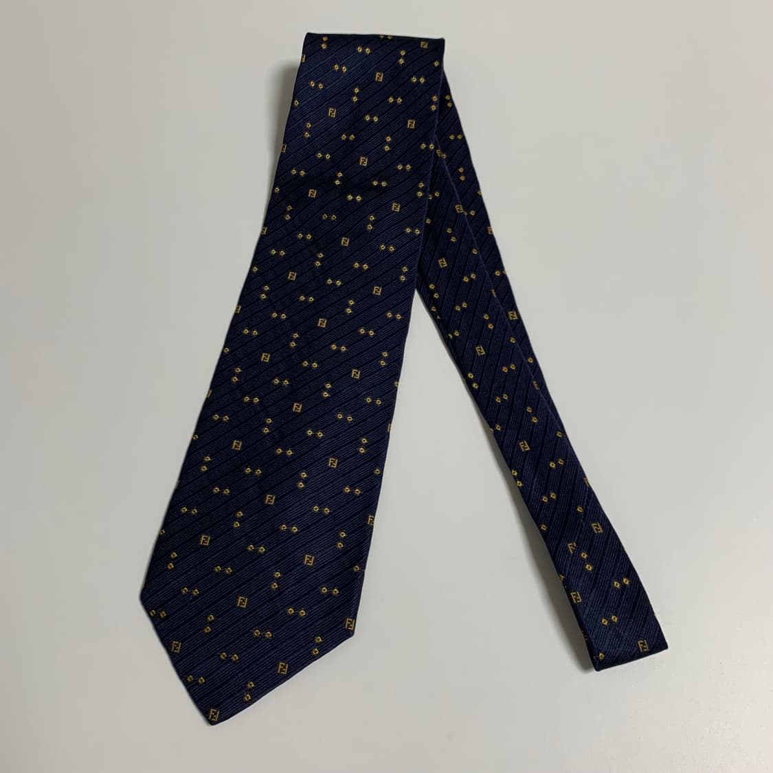 펜디(FENDI) FF모노그램 명품넥타이 이태리 100실크 A+등급 상품이미지8