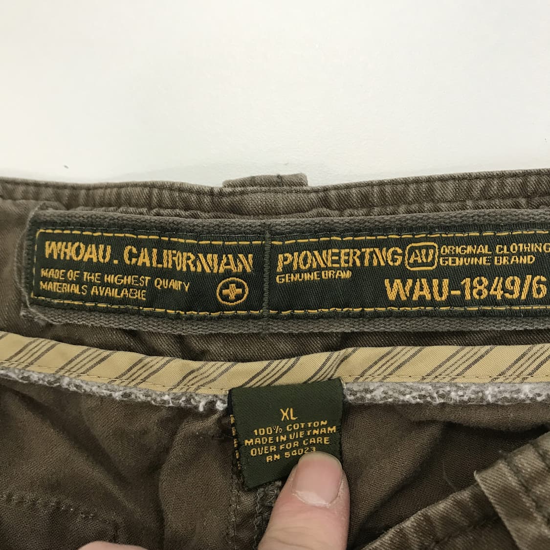 후아유 Y2K 밀리터리 카고팬츠 [XL] 상품이미지4