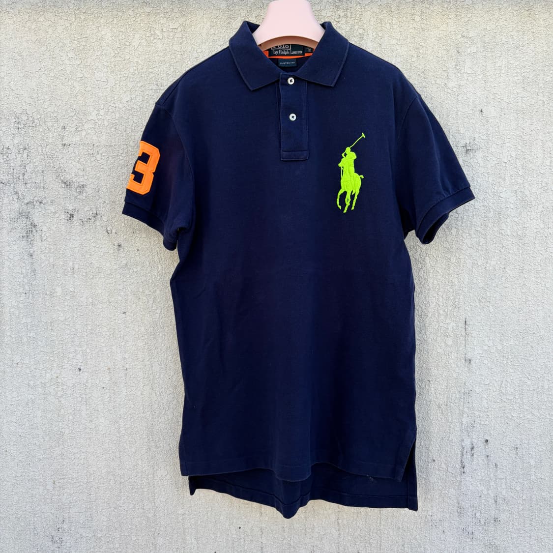 폴로 랄프로렌 형광 빅포니 PK 반팔 티셔츠 상품이미지1