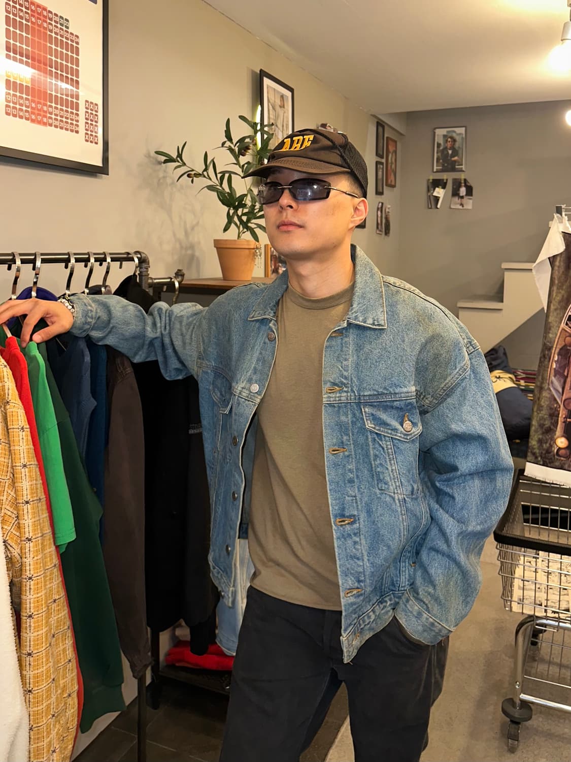 90’s Tomatoland back detail denim jacket 상품이미지2