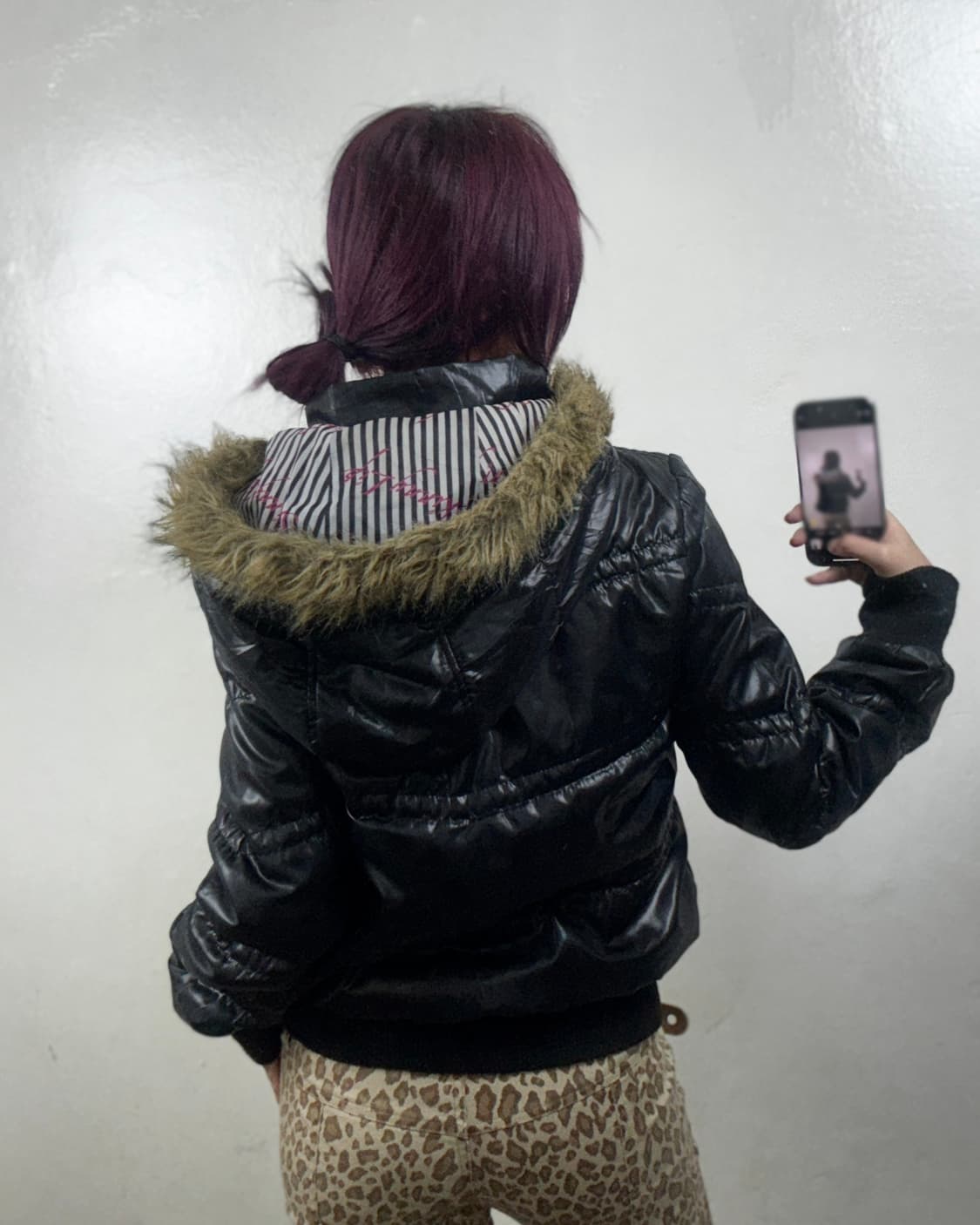 Skinny Lip Hoodie Detail Padding 상품이미지3
