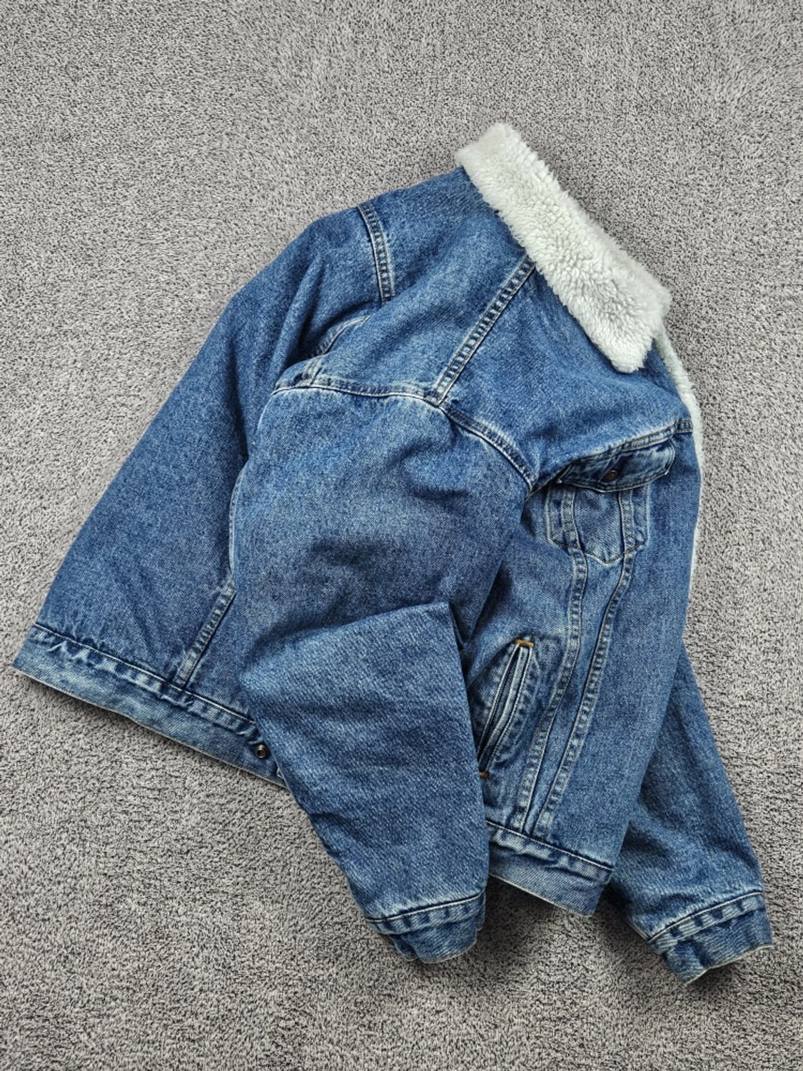 90's 리바이스 쉐르파 데님 트러커 자켓 ( XL ) / 10333 상품이미지4