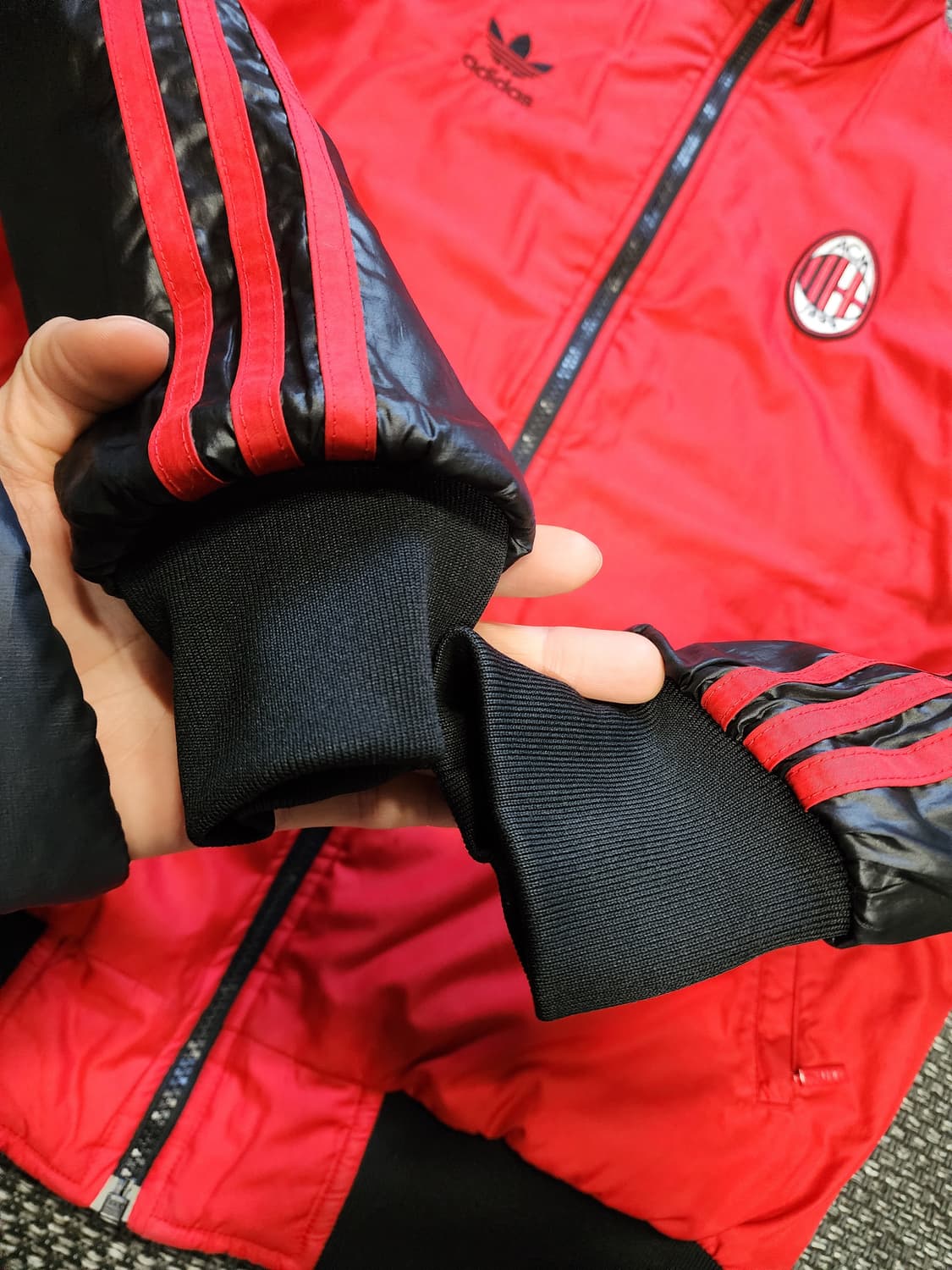 아디다스 AC밀란 자켓 양면 점퍼 105사이즈  상품이미지7