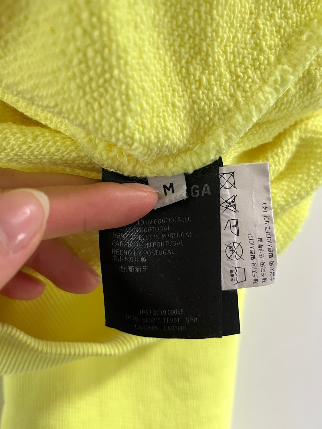 Balenciaga 발렌시아가 BB로고 네온 오버핏 후드티 상품이미지5