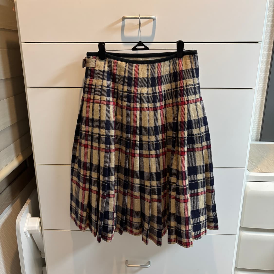 마가렛호웰 MHL 울100% 타탄체크 랩 스커트 상품이미지9