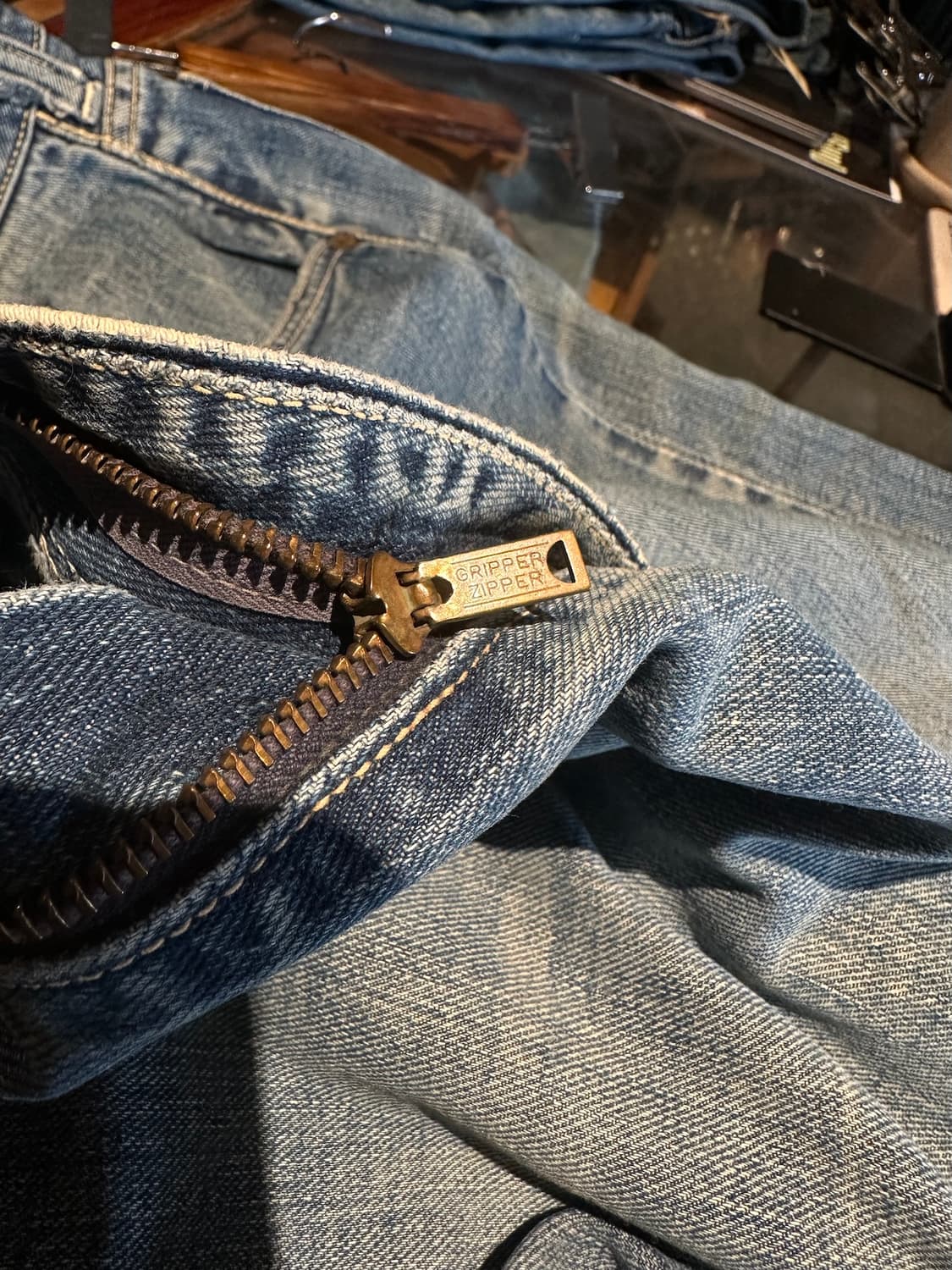 60s USA LEE 101Z Selvedge Denim Pants 상품이미지7