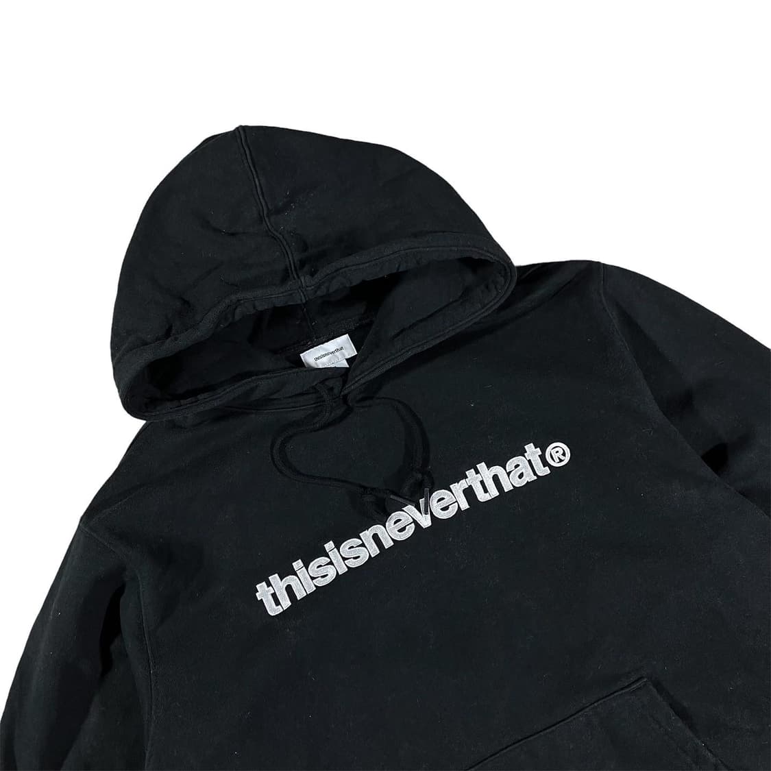 디스이즈네버댓 미들로고 후드티 디네댓 상품이미지2