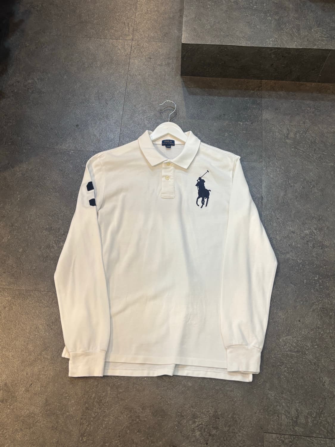 폴로 랄프로렌 빅포니 긴팔 PK 카라티 티셔츠 XL 상품이미지2