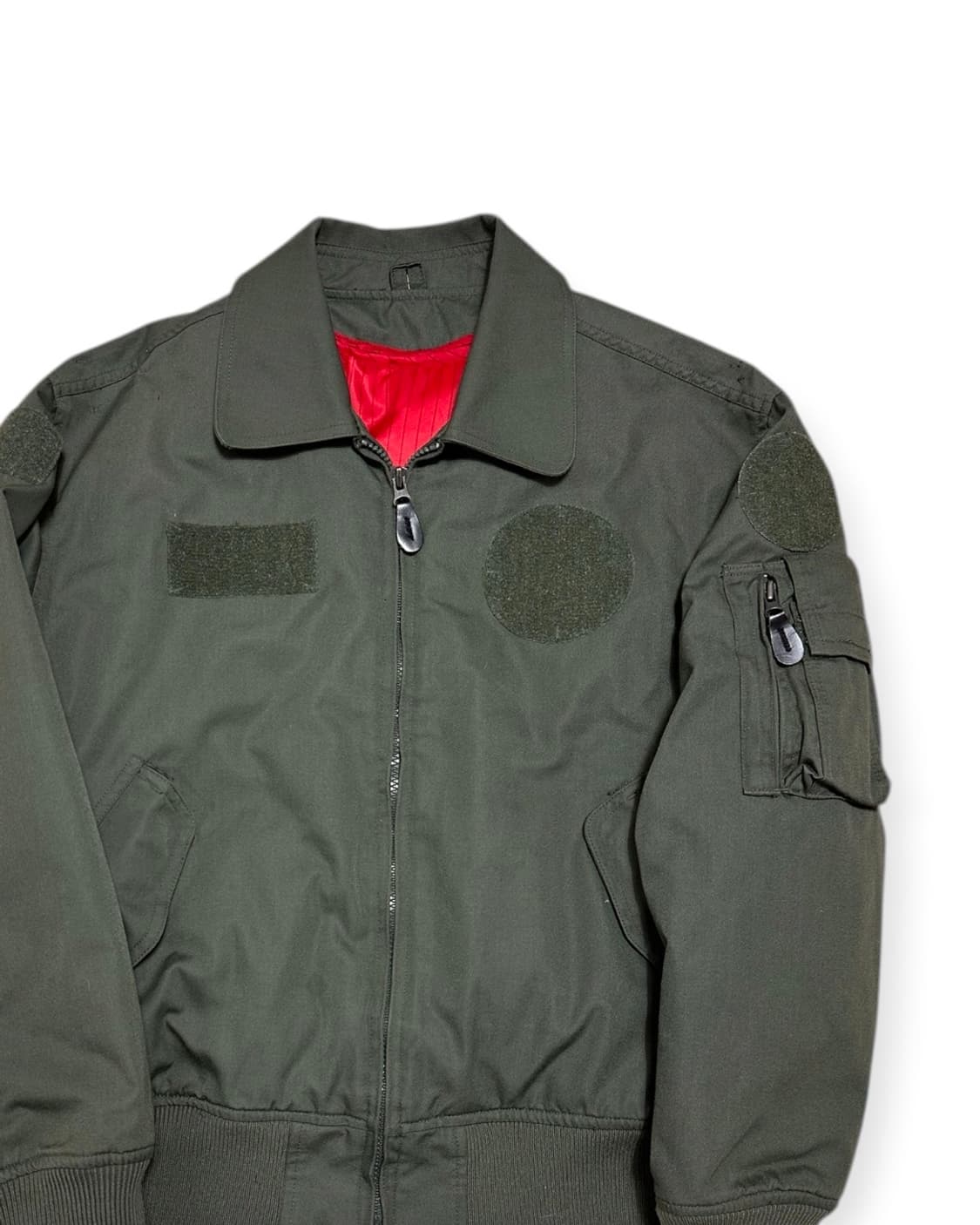 군용 공군 카키 항공점퍼 ma1 상품이미지2