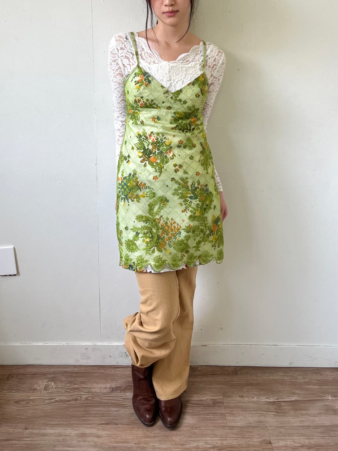 BAZaR 레이어드 슬리브리스 원피스 상품이미지5