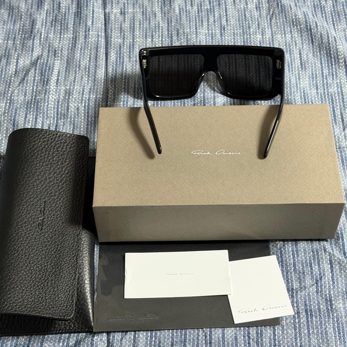 (OS) 릭오웬스 DOCUMENTA 선글라스 블랙 상품이미지5