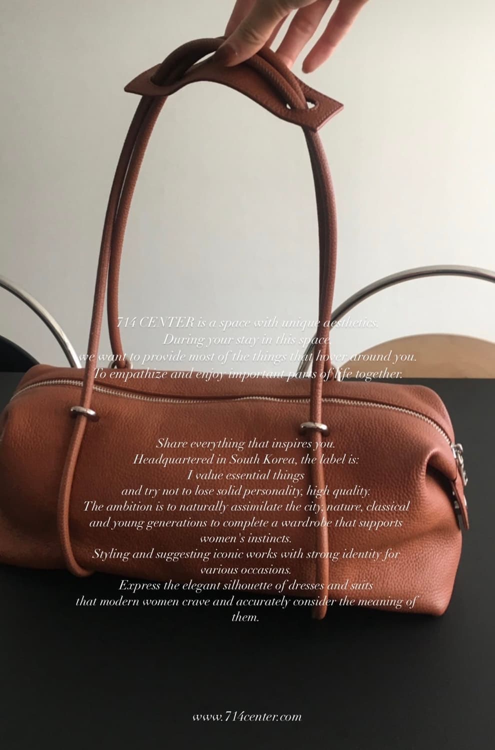 714center 마고백 탄 컬러 상품이미지1