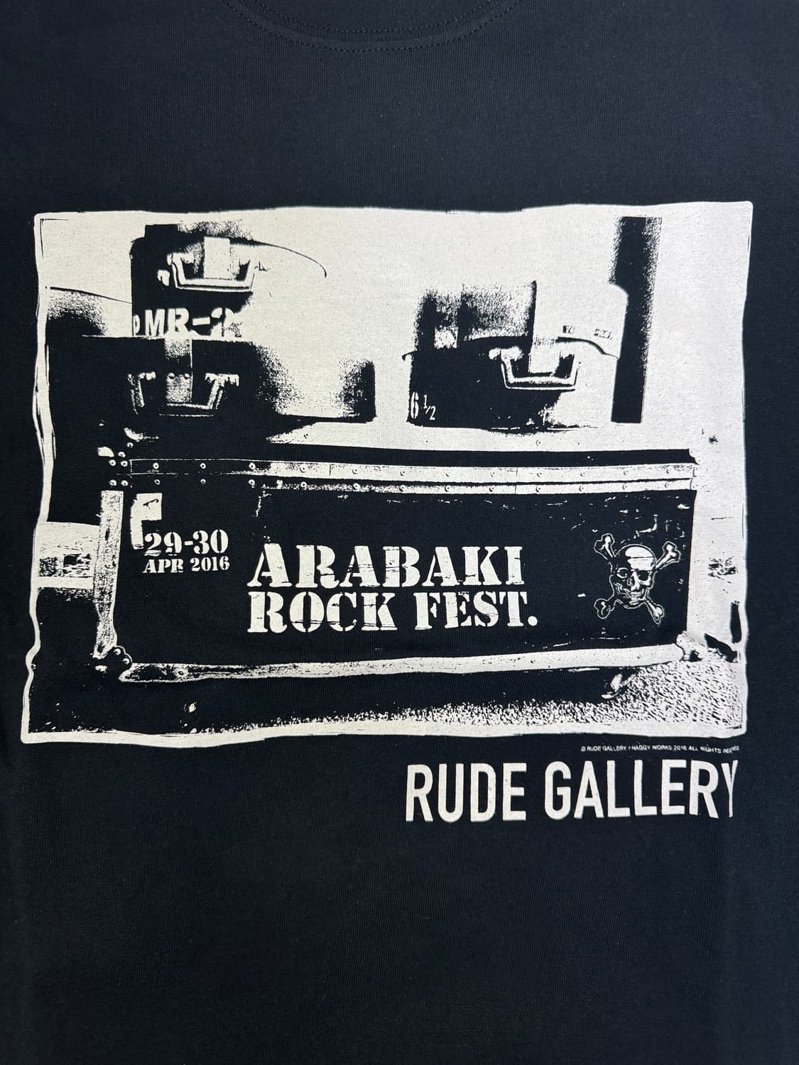 루드갤러리 RUDE GALLERY 아라바키 그래픽 티셔츠 M 상품이미지2