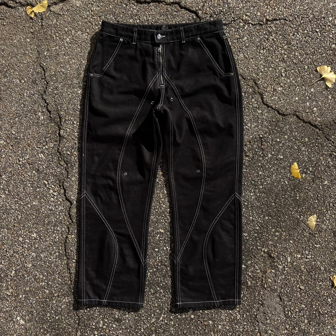 51퍼센트 터널 라이닝 트라우저 데님 팬츠 상품이미지6