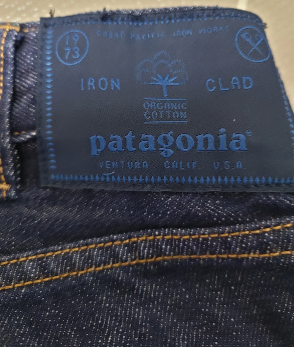 파타고니아 코튼 스트레이트 데님 팬츠 28 상품이미지4