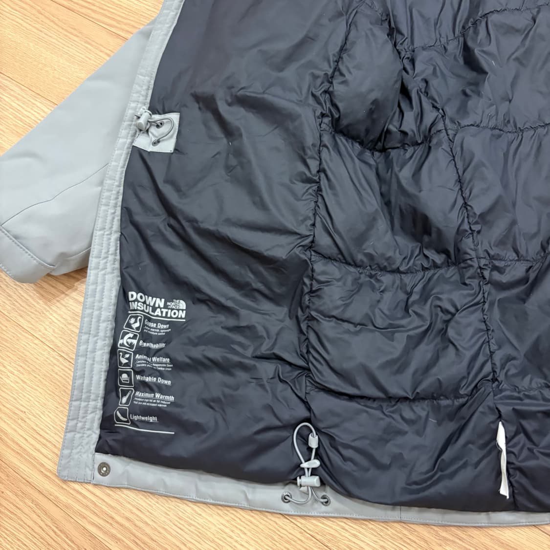 노스페이스 맥머도 키즈 패딩 140 상품이미지7