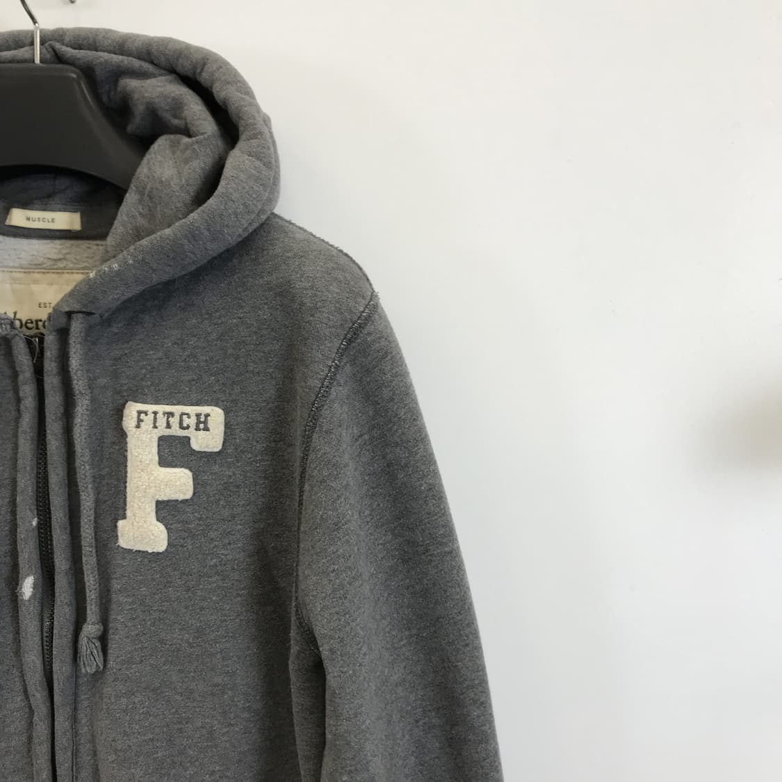 아베크롬비 Y2K 그레이 후드집업 [L] 상품이미지2