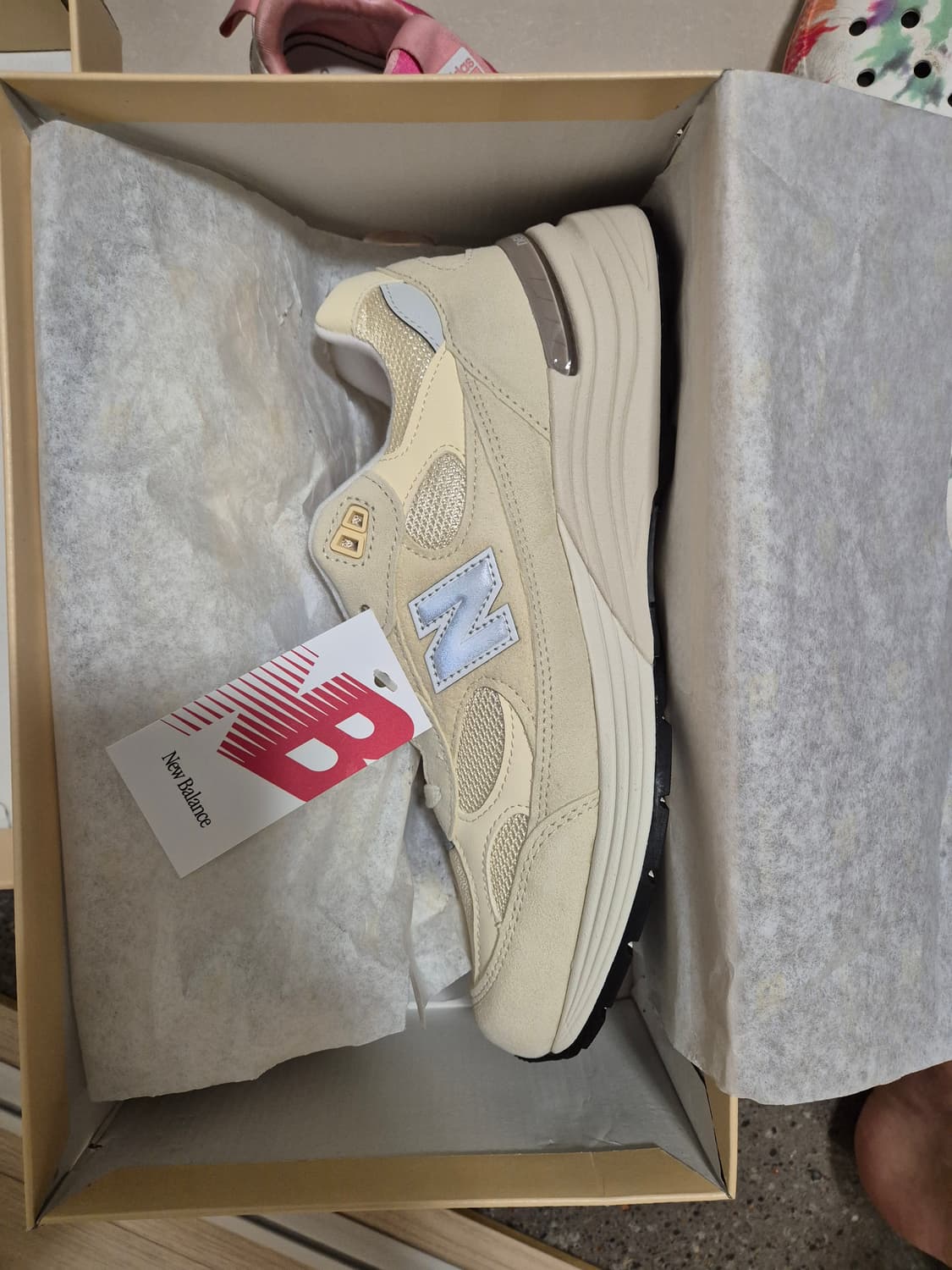 뉴발란스 992 카모 흰  275  새제품 상품이미지3