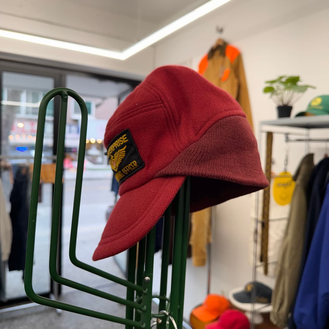 USS 엔터프라이즈 커맨딩 오피서 이어플랩 캡    상품이미지4