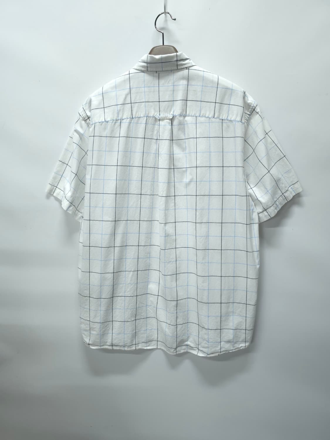 노티카(NAUTICA) 화이트 그리드 반팔셔츠 (110~115) 상품이미지7