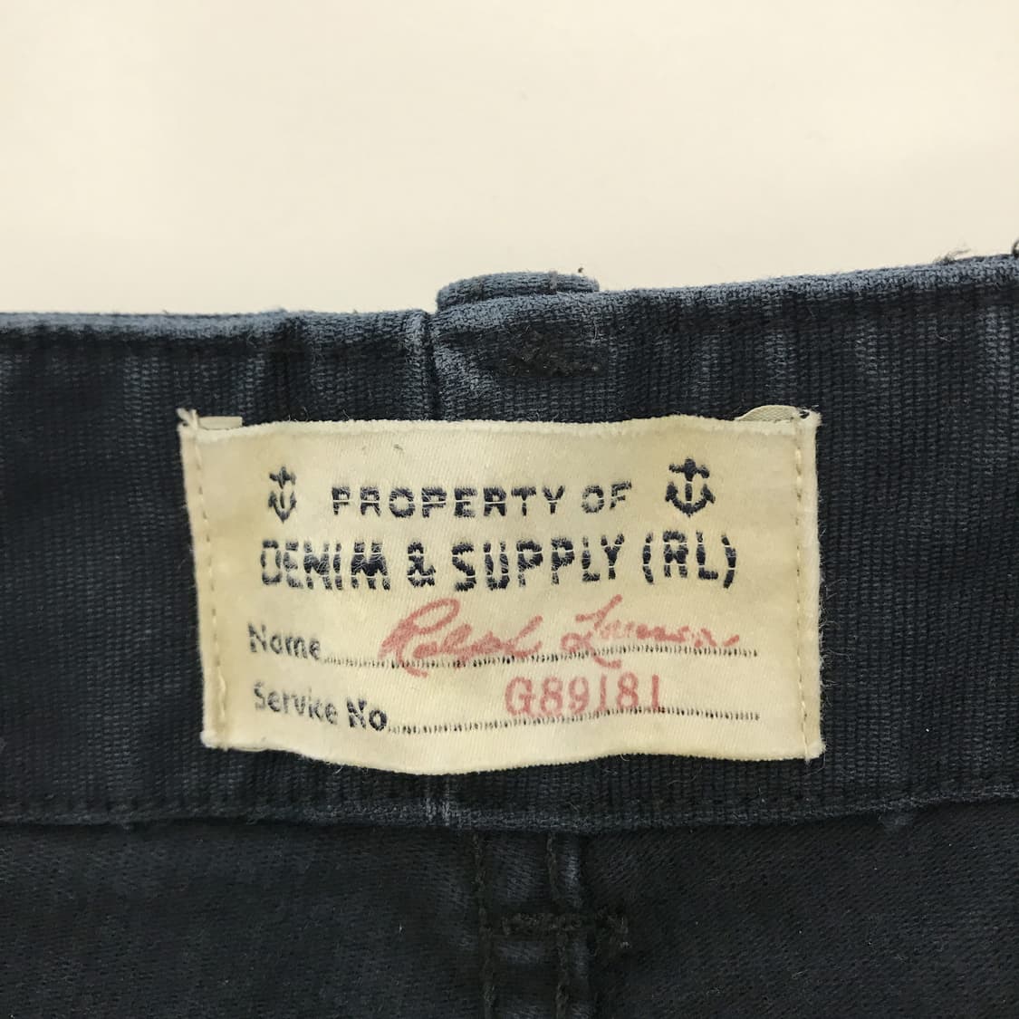 폴로 랄프로렌 데님앤서플라이 빈티지워싱 데님팬츠 상품이미지5