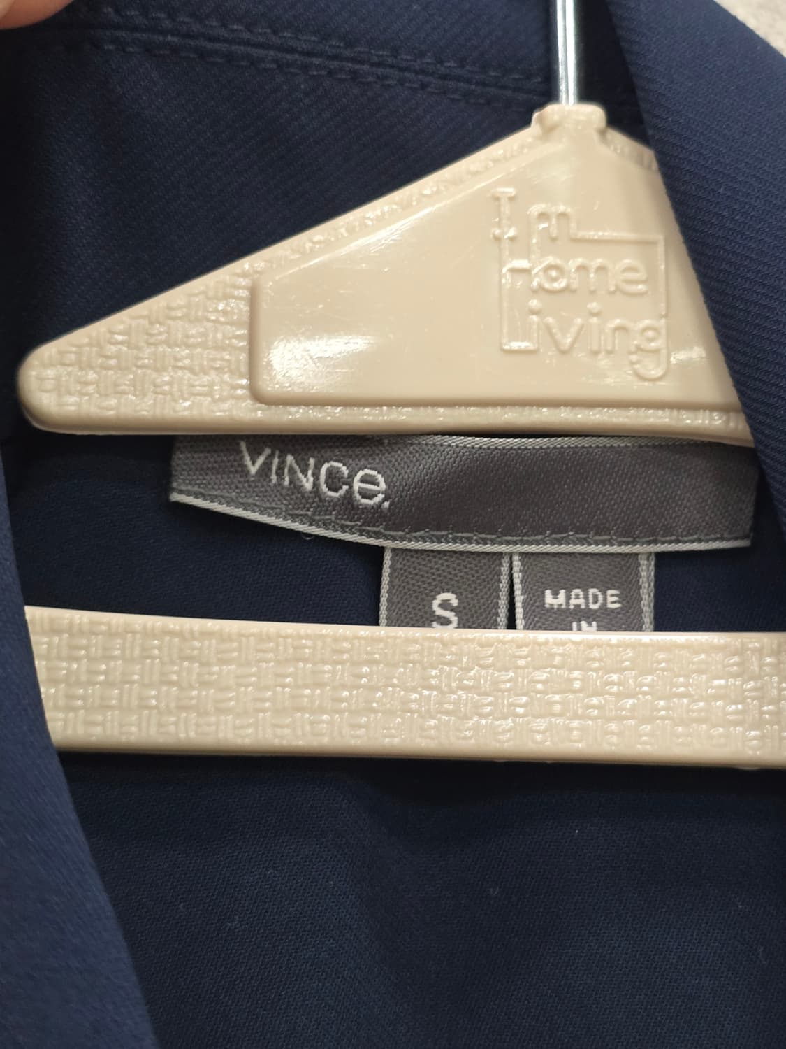 VINCE (빈스) 네이비 롱 베스트 상품이미지7