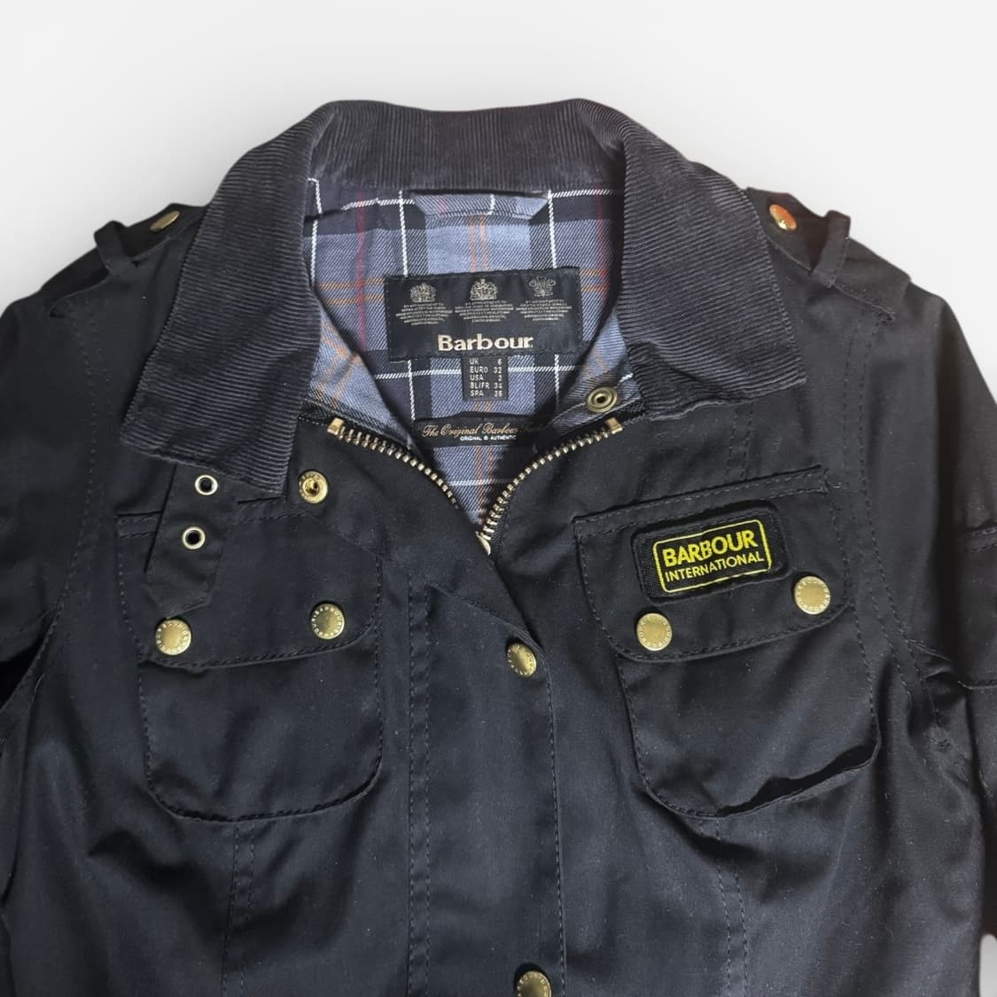 Barbour Belted Wax Jacket 상품이미지3