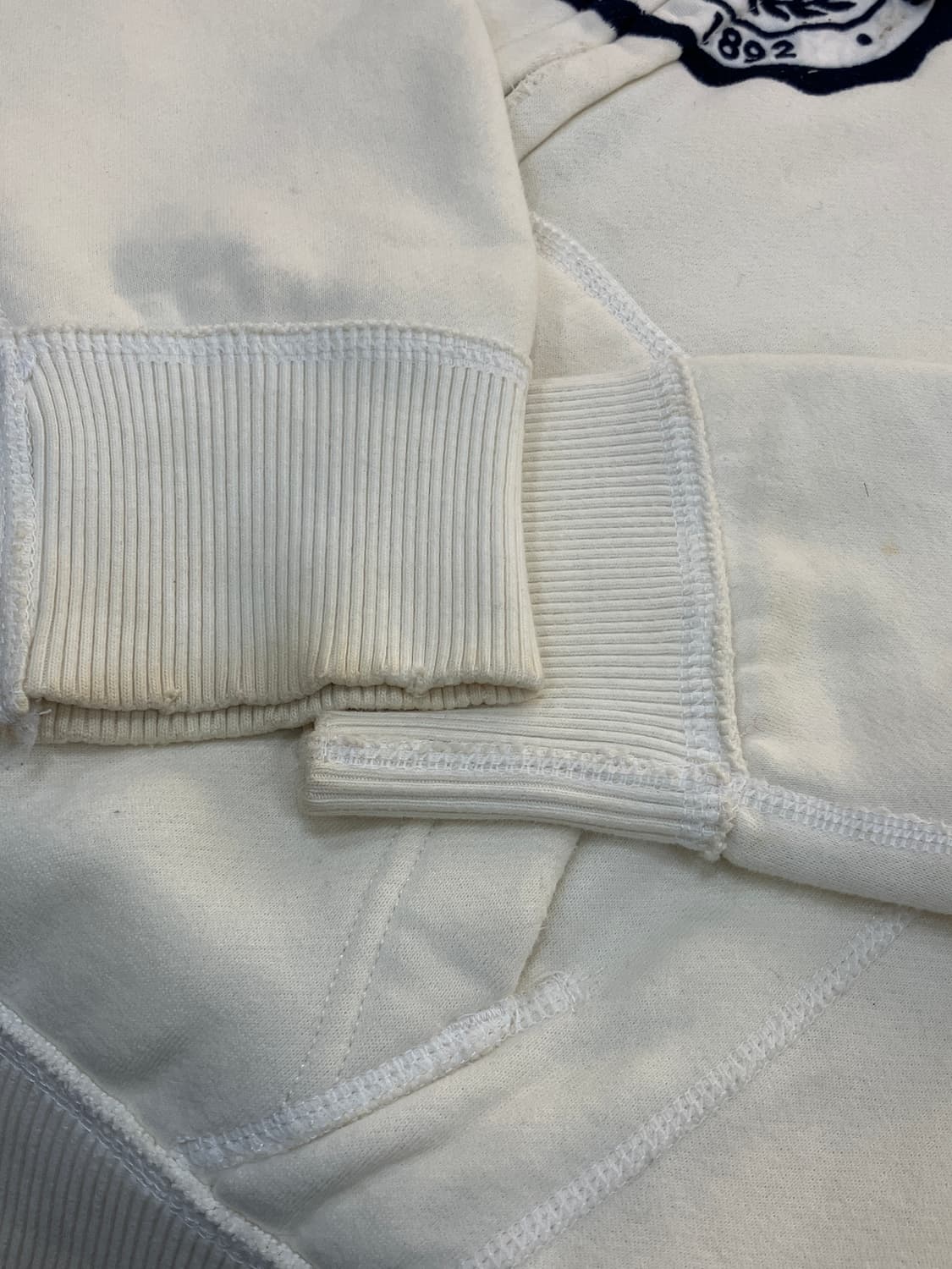 아베크롬비 크림 후드집업 M 상품이미지5