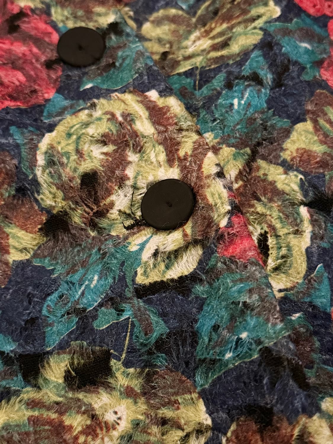 빈티지 플라워 아네틱 울 맥 코트 상품이미지5