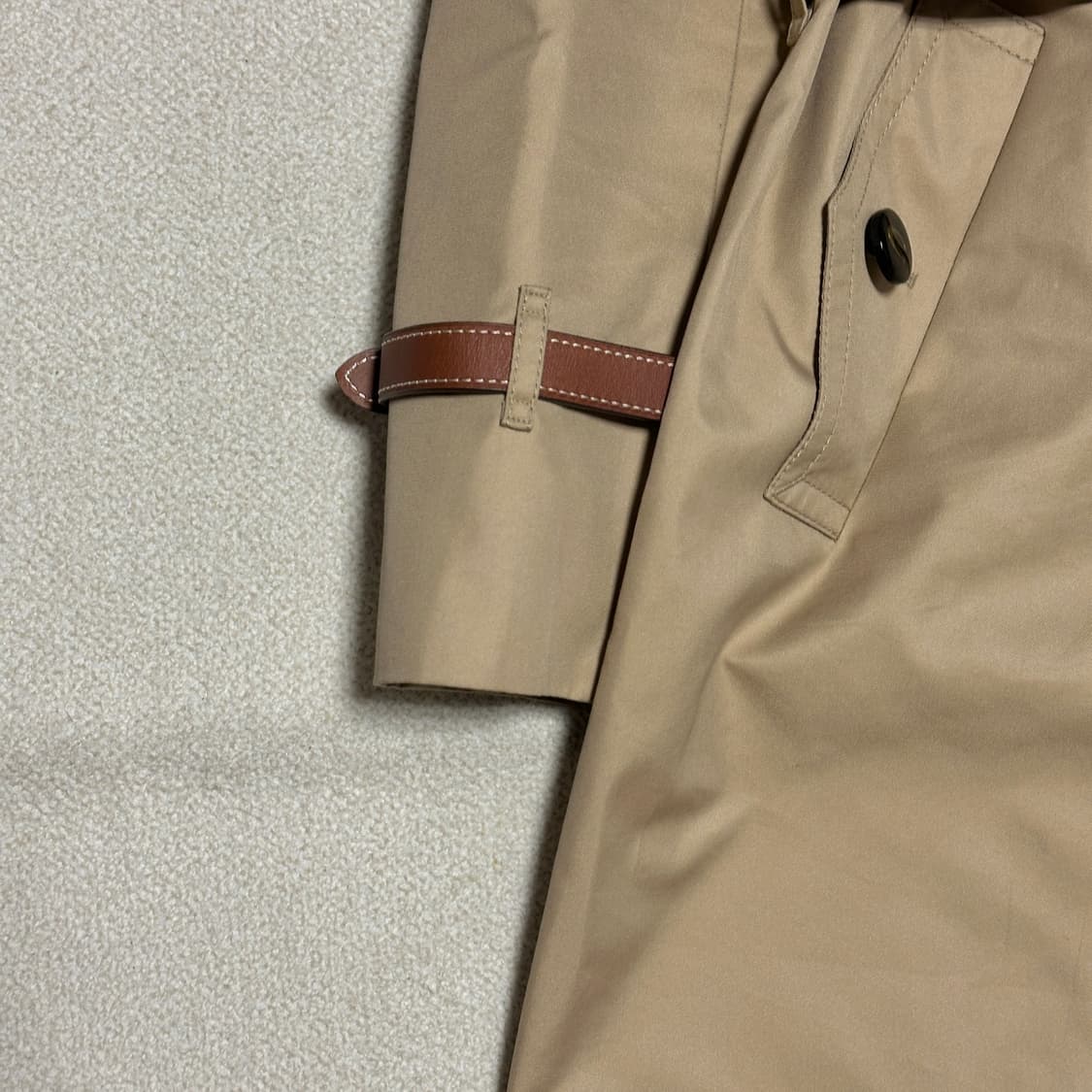 코치 웨스턴 롱 트렌치 코트 상품이미지4