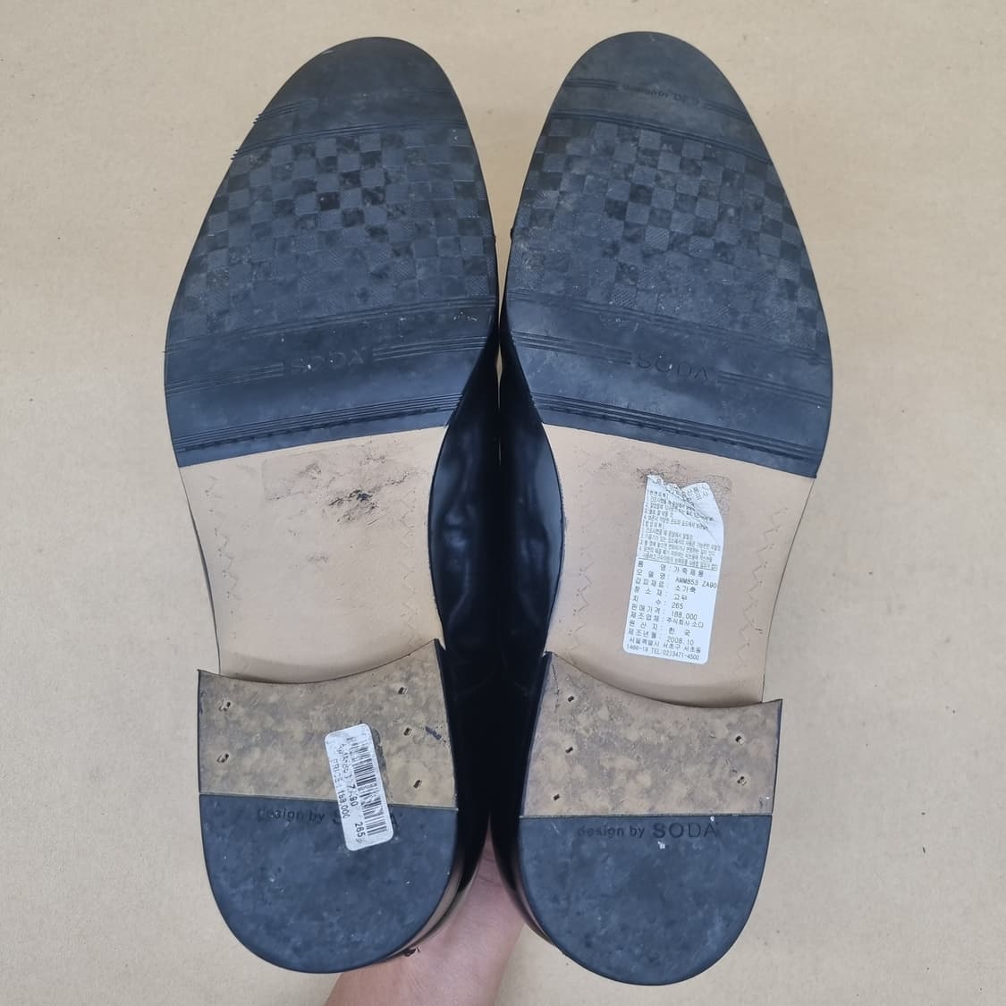 소다 옴므 남성정장구두 265 상품이미지5