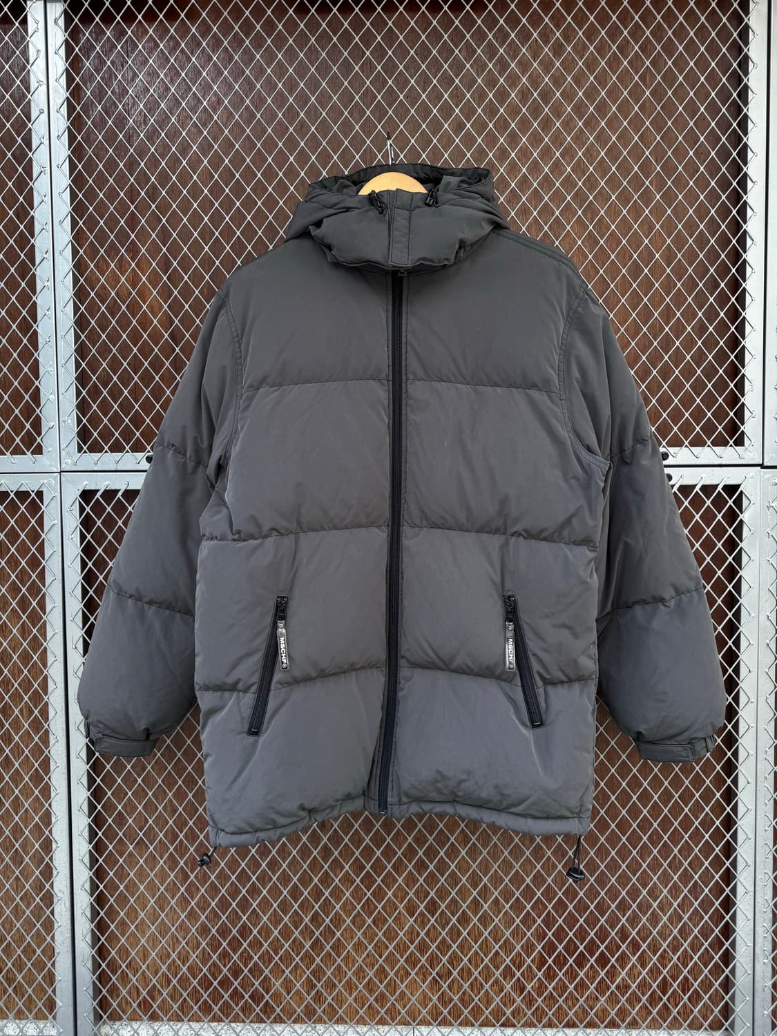 미스치프 MSCHF 푸퍼 패딩 덕다운 점퍼 그레이 M 상품이미지2