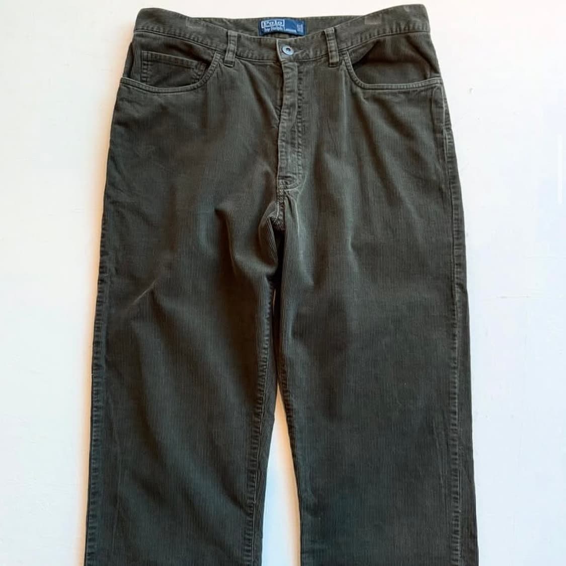 폴로랄프로렌 올리브 코듀로이 팬츠 상품이미지1