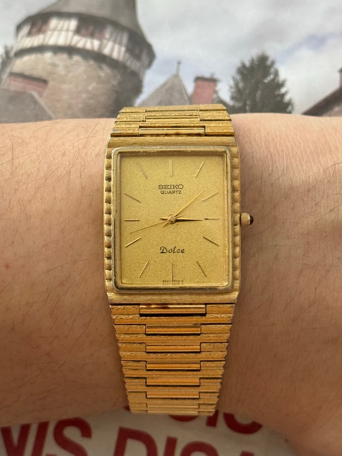 Seiko 세이코 Dolce Gold Square 상품이미지7