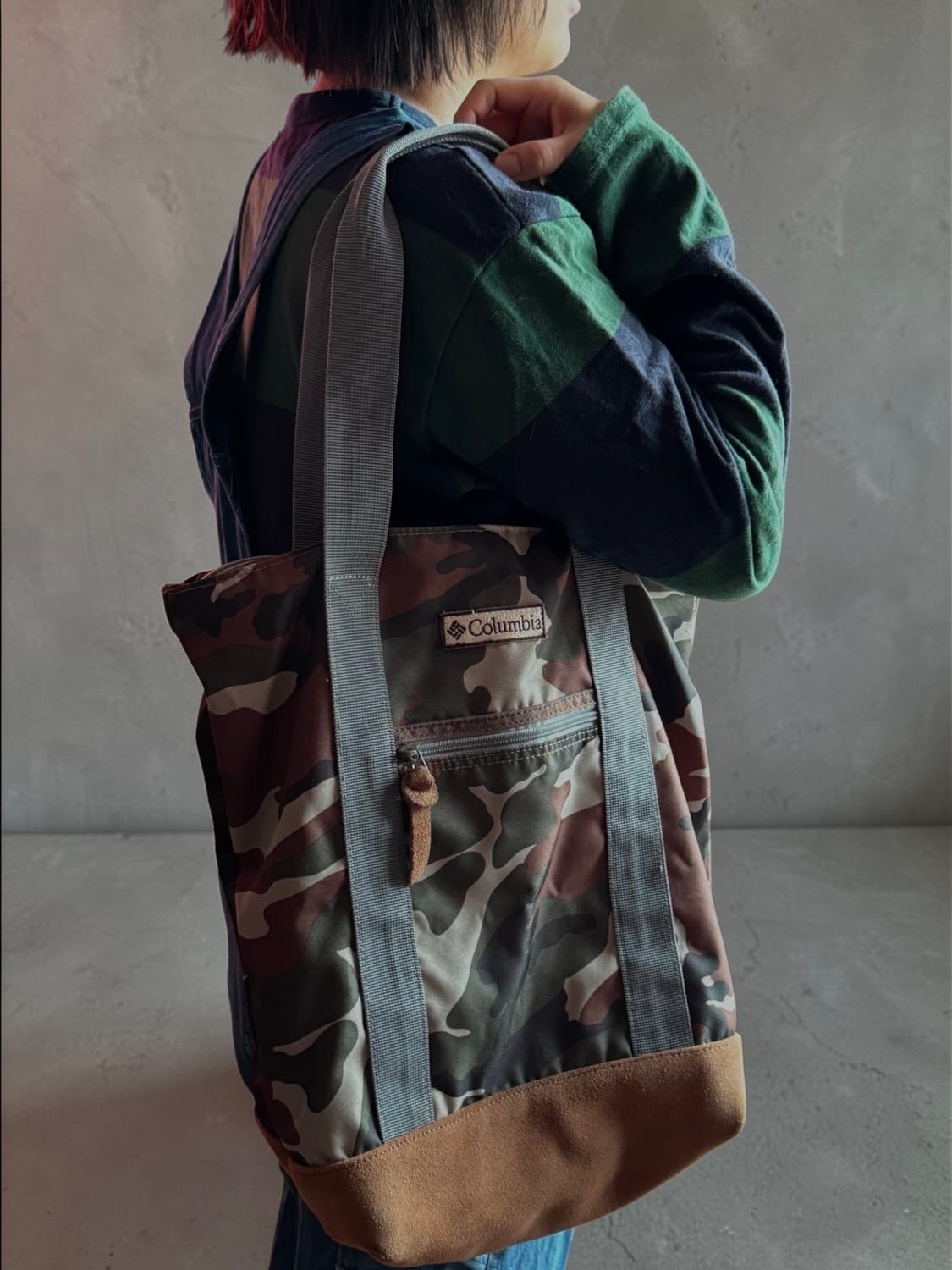 컬럼비아 빈티지 카모 토트백 상품이미지5