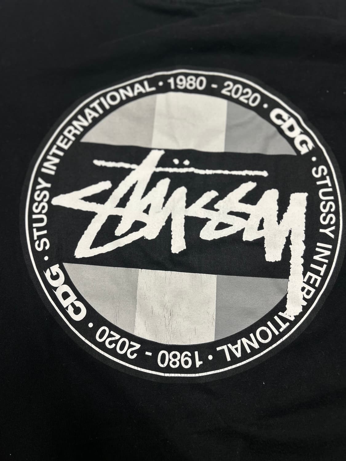 스투시 꼼데 CDG 티셔츠 판매 상품이미지5