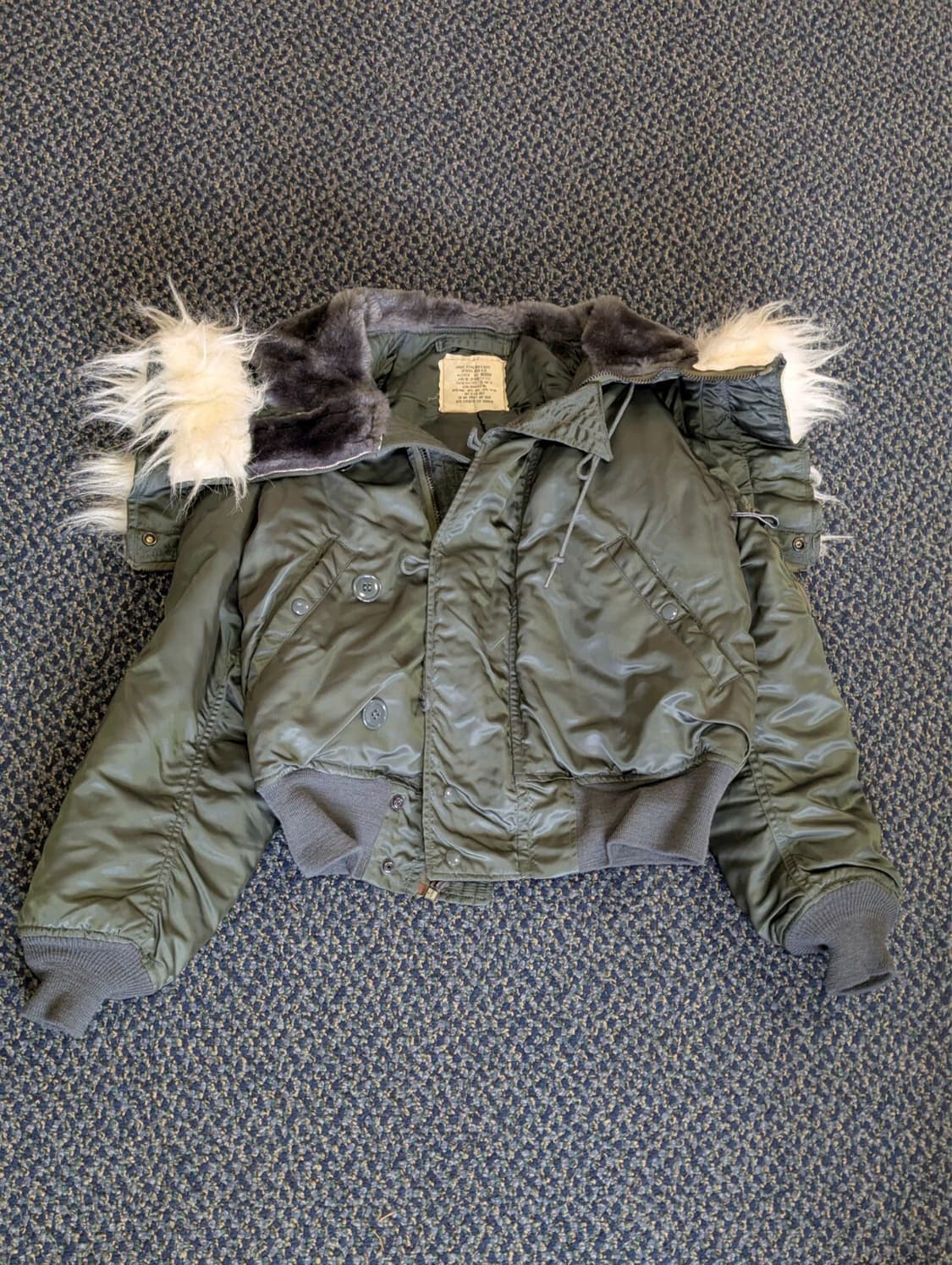 90s 알파 인더스트리 N-2B 플라이트 자켓 상품이미지2