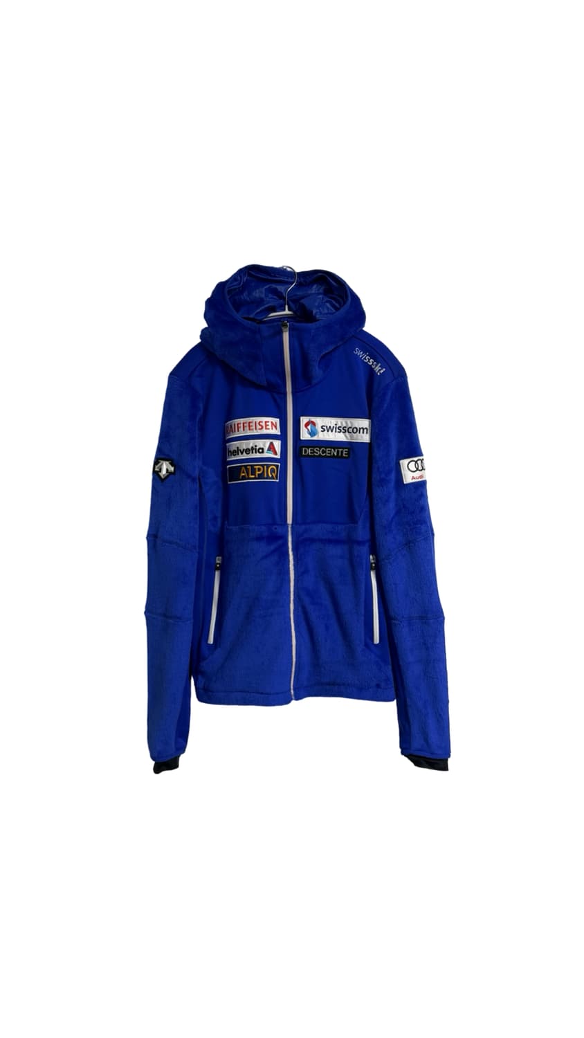 데상트 스위스 스키팀 플리스 재킷 상품이미지1