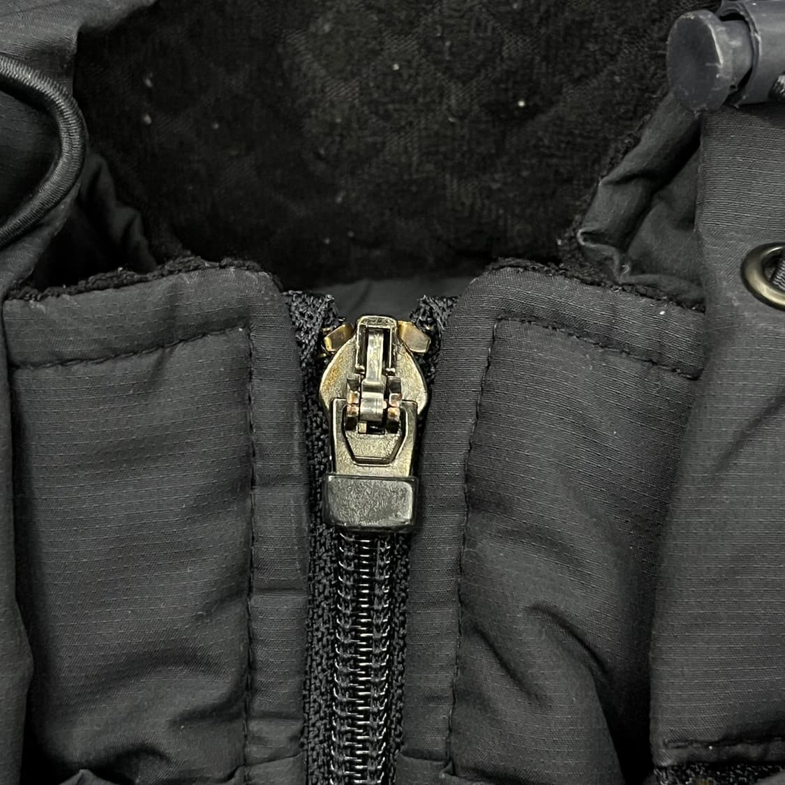 [정품/100] 아디다스 삼선 바람막이 후드 블랙 b18 상품이미지8