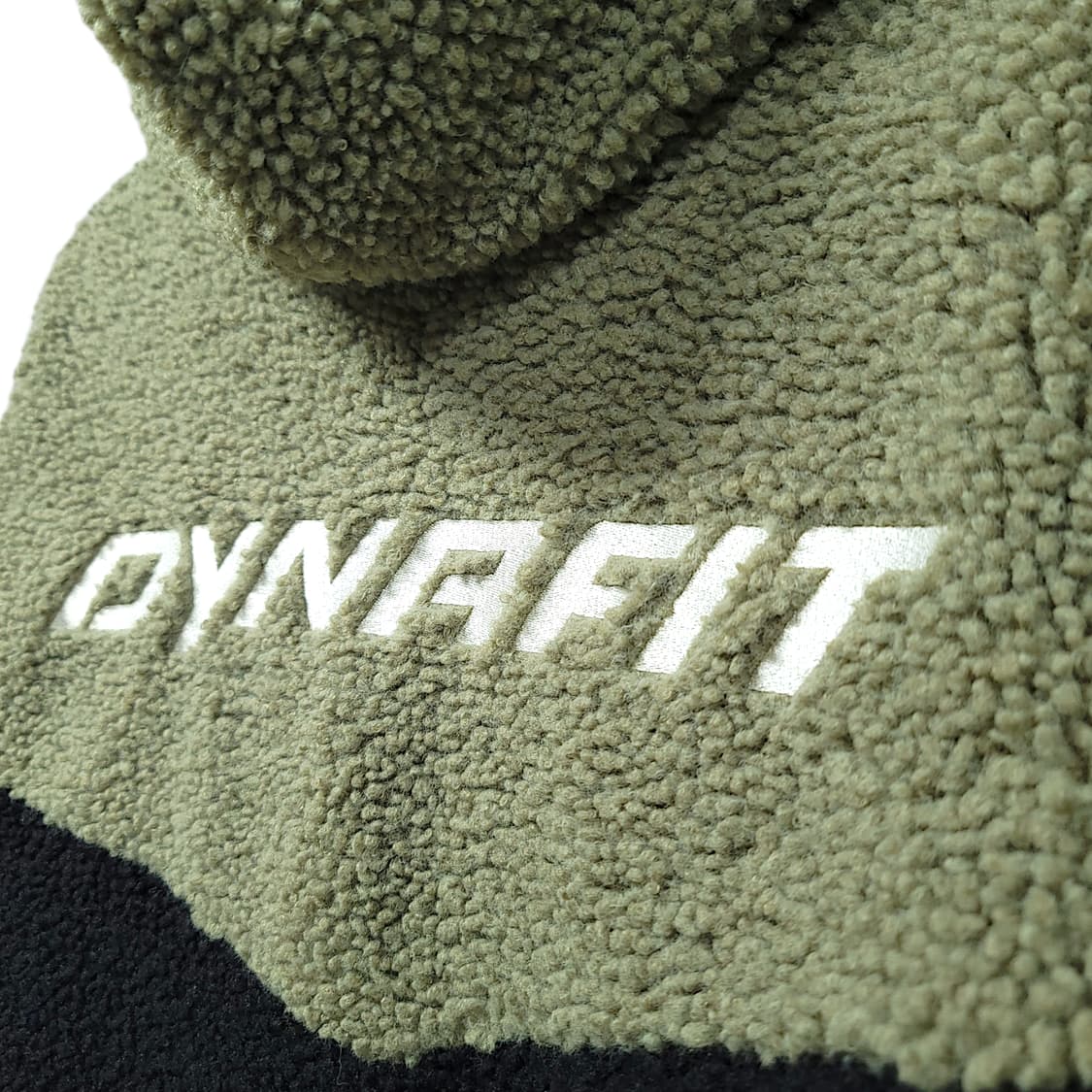 [M] 다이나핏 라이트 카키&블랙 후드 플리스 상품이미지5