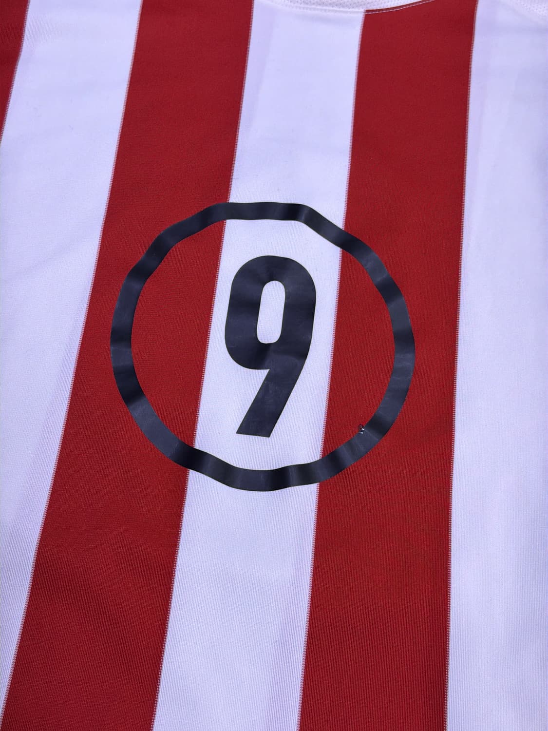 나이키 축구 유니폼 9번 레드 화이스트라이프 M 상품이미지4