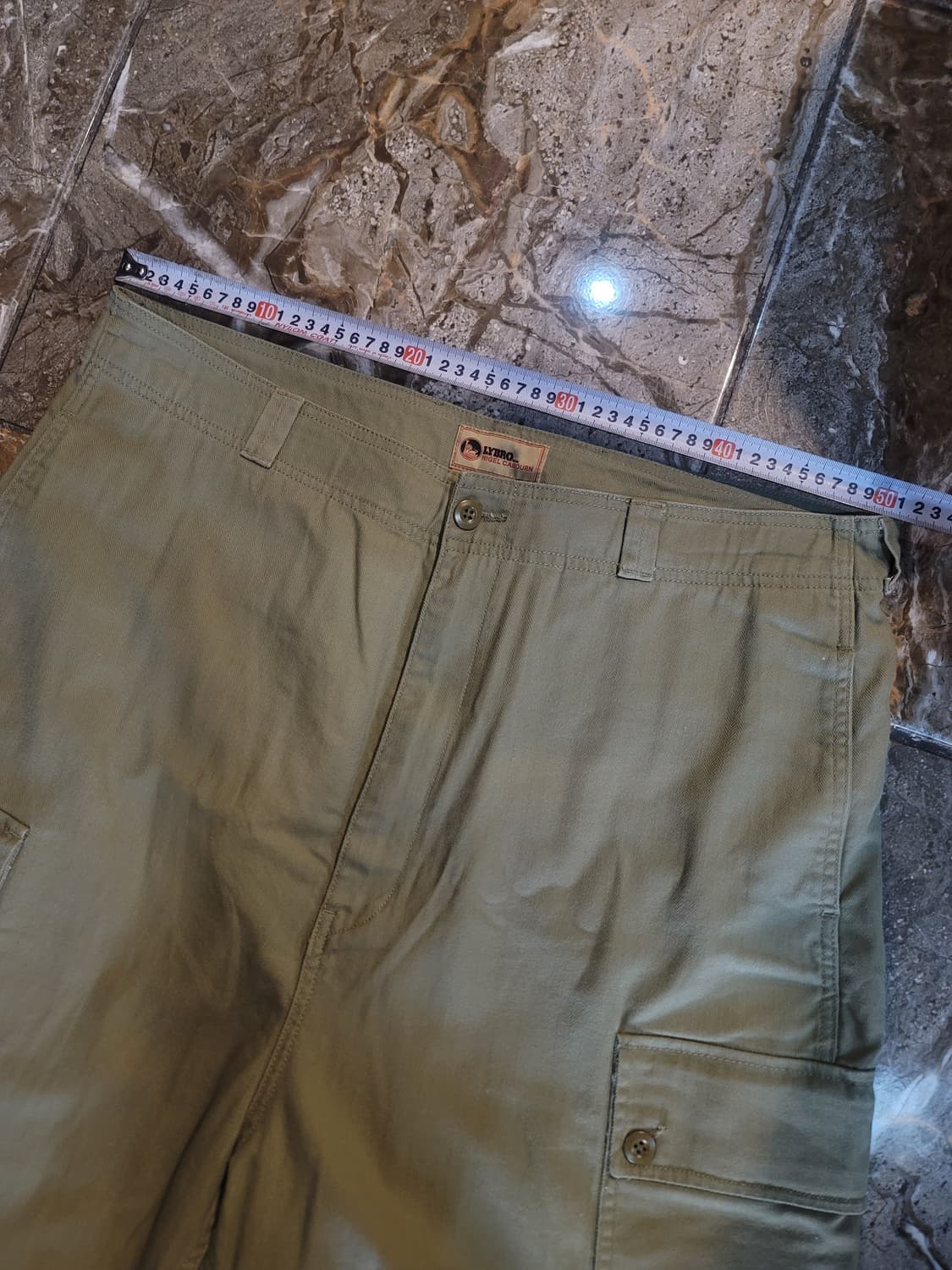 나이젤카본 헤링본 카고 와이드 팬츠(빅사이즈) 상품이미지5