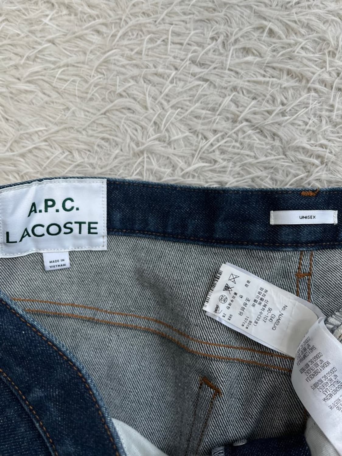 아페쎄X라코스테 데님 팬츠/#3338 상품이미지6