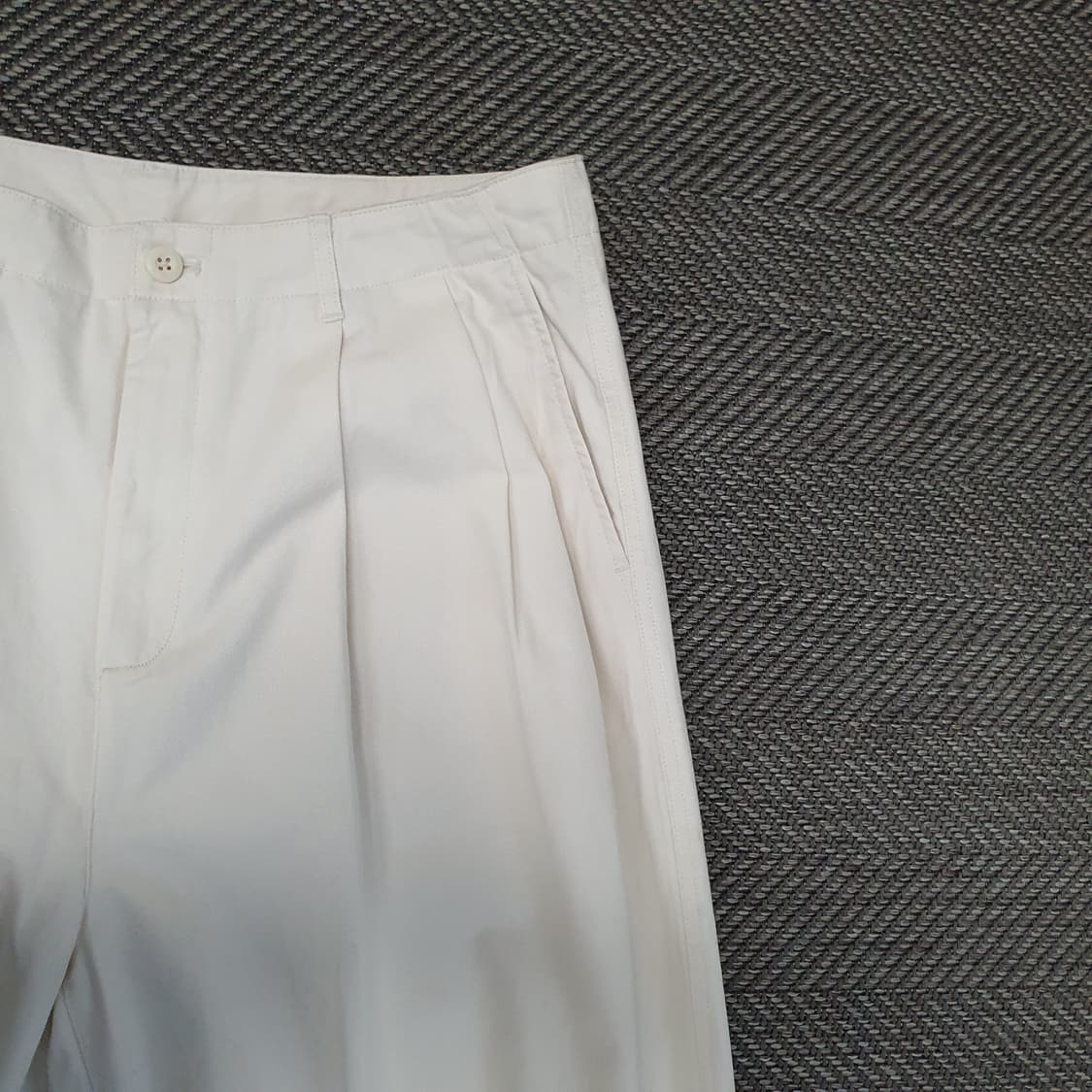 무신사 와이드 면바지 남자36 상품이미지3