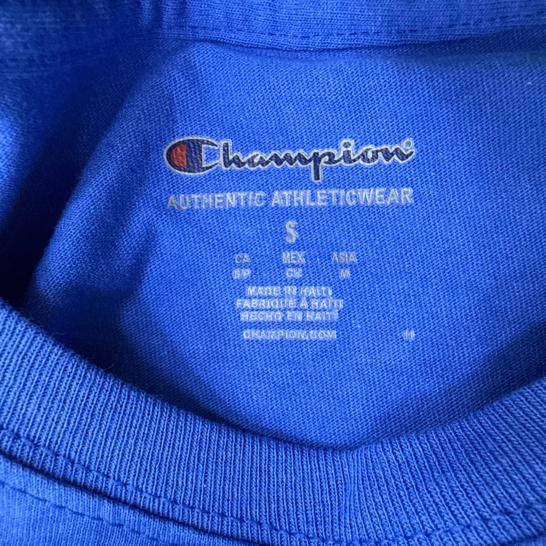 S 챔피온 베이직 반팔 티셔츠 0327T 상품이미지3