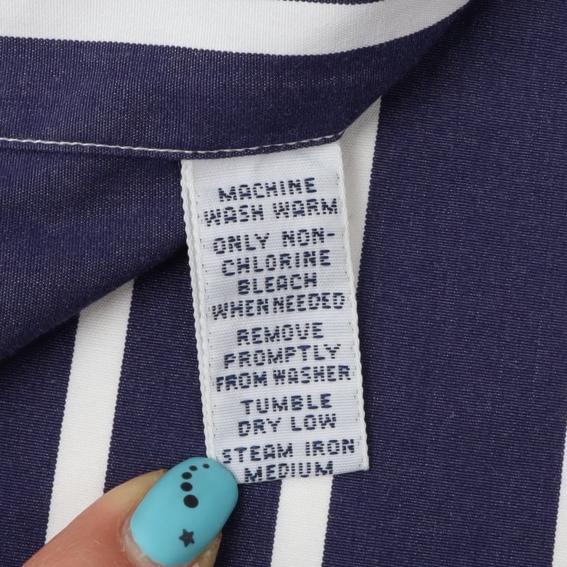 폴로 랄프로렌 네이비 믹스 스트라이프 커스텀핏 셔츠 상품이미지9