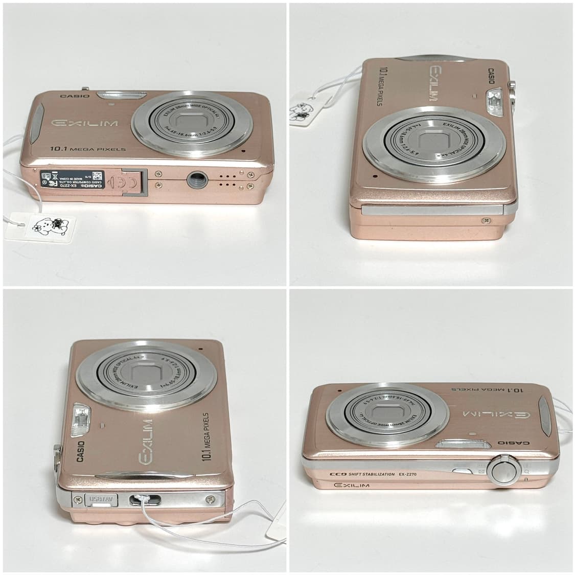 카시오 엑슬림 Z270 로즈골드 빈티지디카 상품이미지5