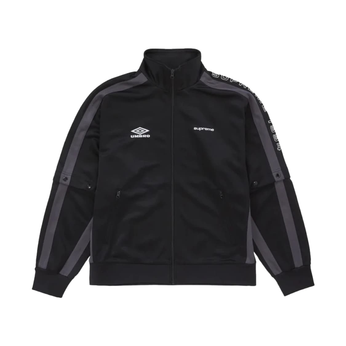 XXL) 슈프림 x 엄브로 스냅 슬리브 자켓 블랙 - 23SS 상품이미지1