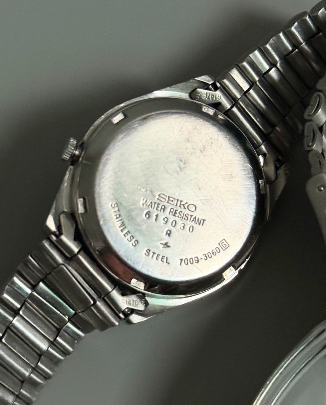 vintage SEIKO 5 Automatic metal watch 상품이미지5