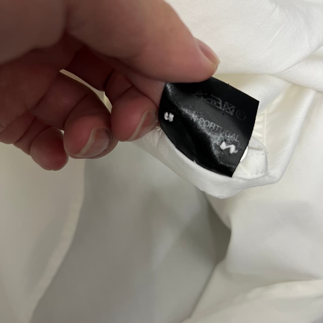 베트멍 루즈핏 버튼업 셔츠 화이트 상품이미지7